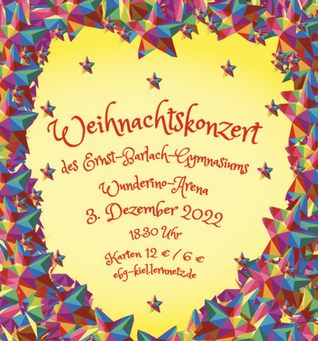 Die Junge Camerata Academica spielt beim Weihnachtskonzert des EBGs